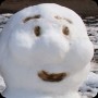 ベランダ雪だるまを作る方法