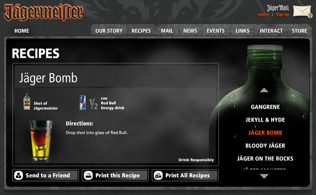 recipe of jager bomb